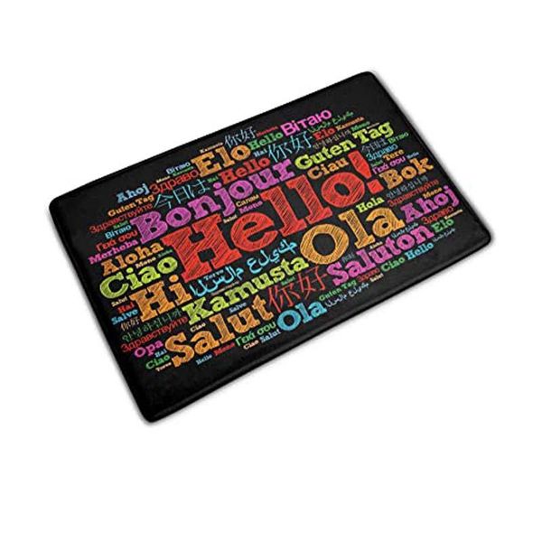 hello multi-colored fonts in different languages non-slip doormat indoor outdoor kitchen floor rug front door mat flannel carpet carpets
hello multi-colored fonts in different languages non-slip doormat indoor outdoor kitchen floor rug front door mat flannel carpet carpets