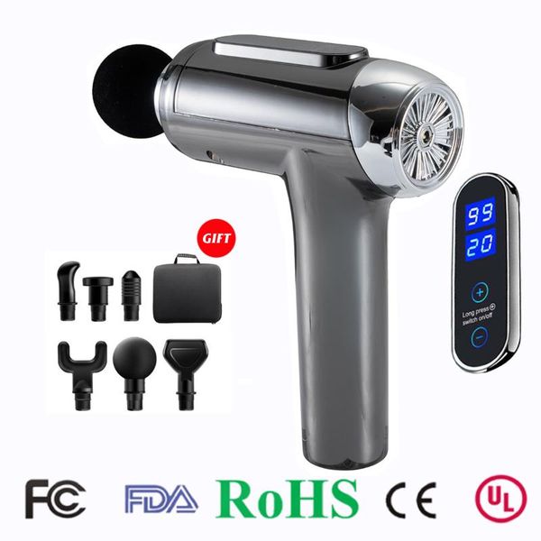 electric fascia gun deep muscle massage touch screen massager fitness equipment ultra-quiet endurance masajeador
electric fascia gun deep muscle massage touch screen massager fitness equipment ultra-quiet endurance masajeador