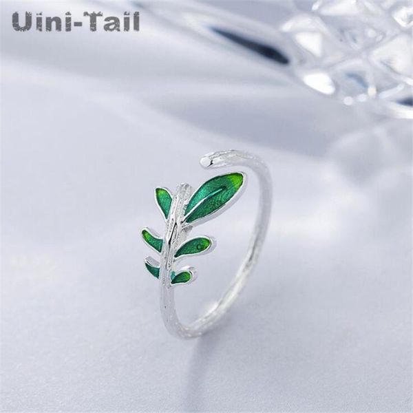 cluster rings uini-tail 925 sterling silver literary small fresh branches leaves open ring korean green natural epoxy leaf, Golden;silver
cluster rings uini-tail 925 sterling silver literary small fresh branches leaves open ring korean green natural epoxy leaf, Golden;silver
