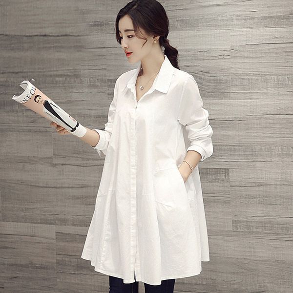 blouses spring autumn loose maternity shirts long sleeve blouses clothes for pregnant women shirt pregnancy clothing plus size, White
blouses spring autumn loose maternity shirts long sleeve blouses clothes for pregnant women shirt pregnancy clothing plus size, White