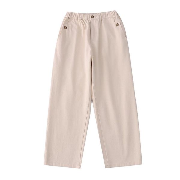 women's pants & capris 2021 autumn casual loose straight-leg solid color elastic waist trousers outfits for women pantalones mujer, Black;white
women's pants & capris 2021 autumn casual loose straight-leg solid color elastic waist trousers outfits for women pantalones mujer, Black;white