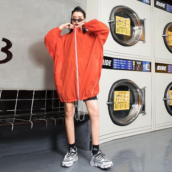Women's Trench Coats 2021 Summer Jacket Zip Color Solid Personality Oversized Jackets Women Yh397 Sunscreen R983, Tan;black
Women's Trench Coats 2021 Summer Jacket Zip Color Solid Personality Oversized Jackets Women Yh397 Sunscreen R983, Tan;black