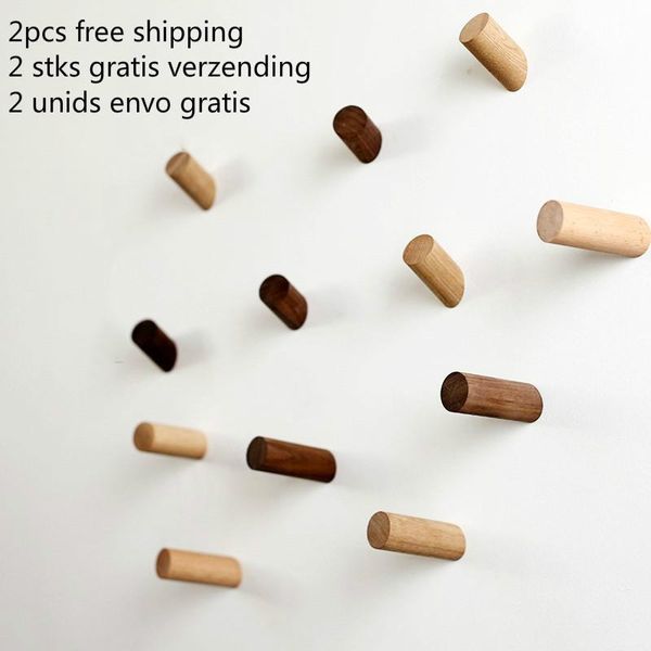robe hooks 2pcs wood creative coat hanger wall housekeeper for hanging home decoration hook minimalist clothes
robe hooks 2pcs wood creative coat hanger wall housekeeper for hanging home decoration hook minimalist clothes