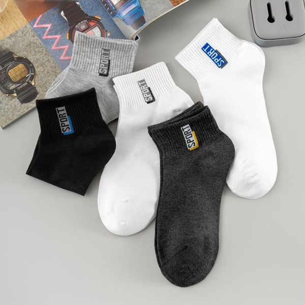 men's socks 5 pairs spring autumn men crew athletic ankle cotton running training sports outdoor sweat-absorbing, Black
men's socks 5 pairs spring autumn men crew athletic ankle cotton running training sports outdoor sweat-absorbing, Black