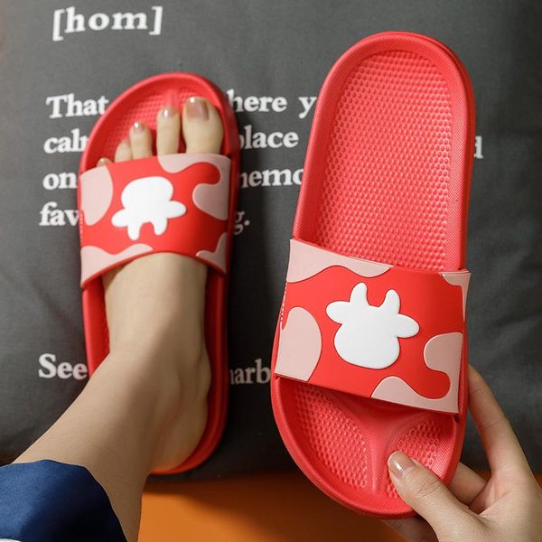slippers kawaii cartoon cow summer cool men women pvc color indoor soft beach fashion simple bathroom non-slip flip flops, Black
slippers kawaii cartoon cow summer cool men women pvc color indoor soft beach fashion simple bathroom non-slip flip flops, Black
