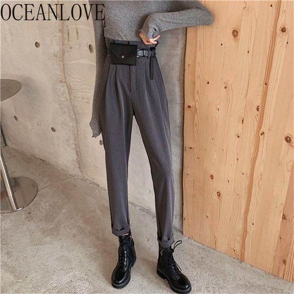 women's pants & capris oceanlove ol solid women high waist work fashion straight vintage pantalon femme 2021 spring elegant ropa mujer, Black;white
women's pants & capris oceanlove ol solid women high waist work fashion straight vintage pantalon femme 2021 spring elegant ropa mujer, Black;white