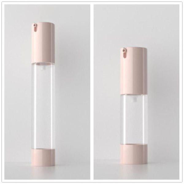 15/30ml pink rotating airless bottle press vacuum emulsion dispensing portable empty cosmetic container storage bottles & jars
15/30ml pink rotating airless bottle press vacuum emulsion dispensing portable empty cosmetic container storage bottles & jars