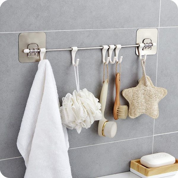 hooks & rails for hanging key hanger clothes holder kitchen bathroom housekeeper home organizer door adhesive hook on the wall
hooks & rails for hanging key hanger clothes holder kitchen bathroom housekeeper home organizer door adhesive hook on the wall