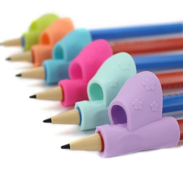 pen refill 3pcs silicone kids pencil holder correcting writing posture aid tools refills, Black;red
pen refill 3pcs silicone kids pencil holder correcting writing posture aid tools refills, Black;red
