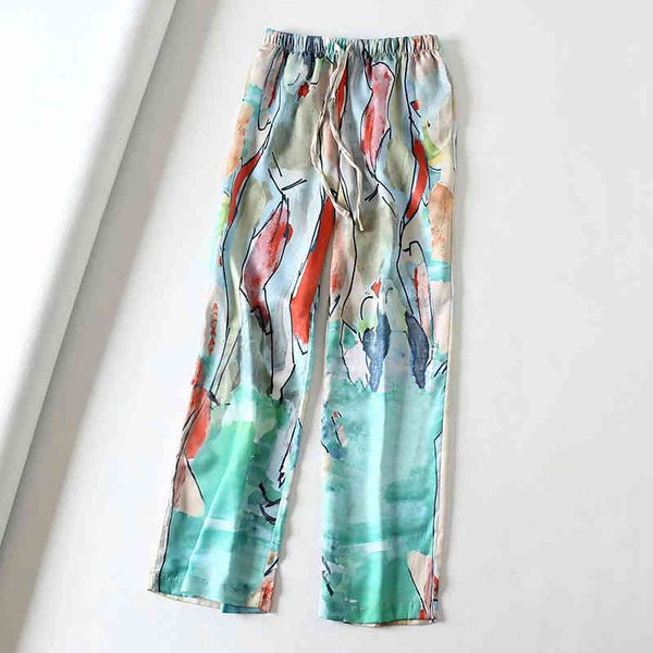 women's pants & capris design abstract ink printed straight women summer fashion high waist wide leg loose spring casual trousers, Black;white
women's pants & capris design abstract ink printed straight women summer fashion high waist wide leg loose spring casual trousers, Black;white
