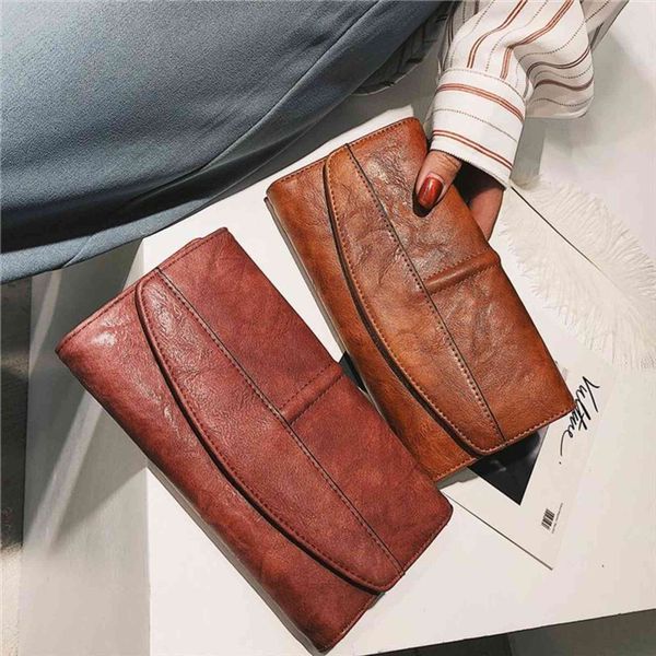 retro pu leather women wallet long purse vintage solid multiple cards holder clutch bags fashion standard, Red;black
retro pu leather women wallet long purse vintage solid multiple cards holder clutch bags fashion standard, Red;black