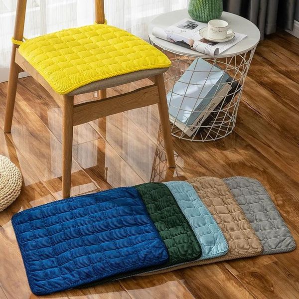 cushion/decorative pillow simple style soft corduroy chair cushion solid color tied rope square seat pads home office kitchen decor non-slip
cushion/decorative pillow simple style soft corduroy chair cushion solid color tied rope square seat pads home office kitchen decor non-slip