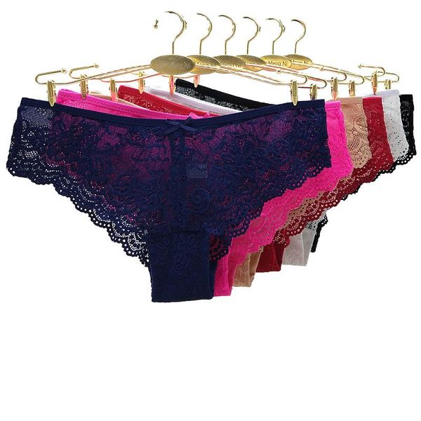 women's panties lace underwear set lingerie lady low waist briefs calcinha hollowed out transparent underpant, Black;pink
women's panties lace underwear set lingerie lady low waist briefs calcinha hollowed out transparent underpant, Black;pink