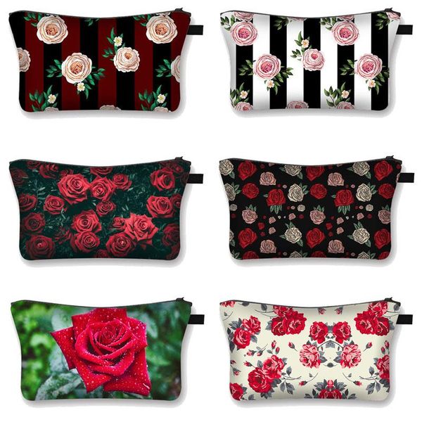 cosmetic bags & cases woman organizer bag red roses bla 3d printing fashion les brand makeup girls box
cosmetic bags & cases woman organizer bag red roses bla 3d printing fashion les brand makeup girls box