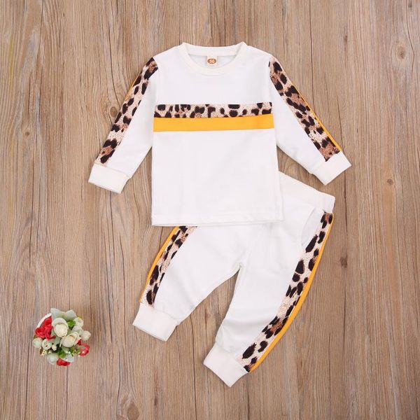 baby & children's 1-6yautumn infant girls clothes sets leopard print patchwork long sleeve pullover sweatshirt pants clothing, White
baby & children's 1-6yautumn infant girls clothes sets leopard print patchwork long sleeve pullover sweatshirt pants clothing, White