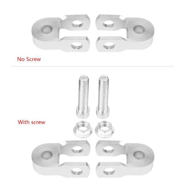 parts 2pcs aluminium alloy universal motorcycle rear absorber riser height extension silver for most motorcycles with/no screw
parts 2pcs aluminium alloy universal motorcycle rear absorber riser height extension silver for most motorcycles with/no screw