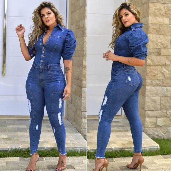 women's jumpsuits & rompers plus sizes ripped jeans casual jumpsuit women short sleeve blue bodycon denim straight overalls, Black;white
women's jumpsuits & rompers plus sizes ripped jeans casual jumpsuit women short sleeve blue bodycon denim straight overalls, Black;white