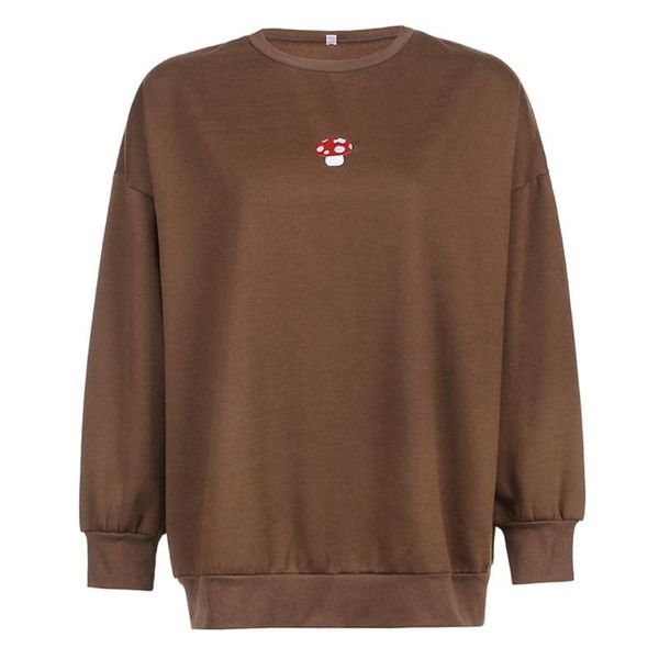 women's hoodies & sweatshirts women long sleeve o-neck sweatshirt mushroom graphic loose pullover tunic bx0b, Black
women's hoodies & sweatshirts women long sleeve o-neck sweatshirt mushroom graphic loose pullover tunic bx0b, Black