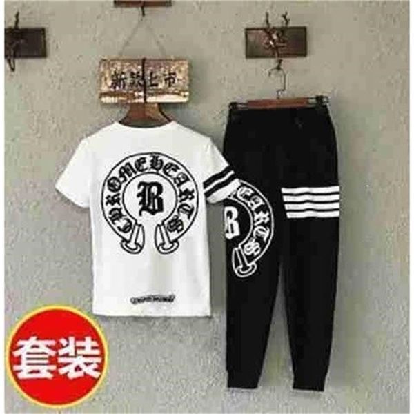 crosin social men's summer fast red man with the same crowe heart short sleeved casual pants social kwai suit brand smgu zfoa, White;black
crosin social men's summer fast red man with the same crowe heart short sleeved casual pants social kwai suit brand smgu zfoa, White;black