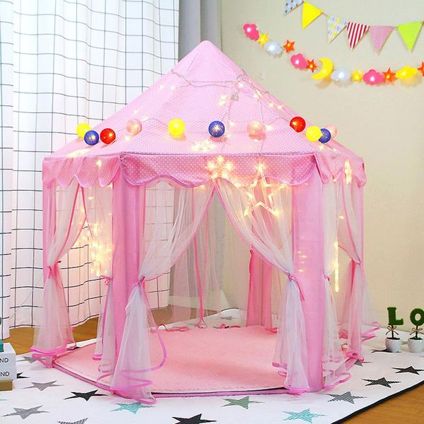crib netting playhouse tent decorative princess interesting toy harmonious game playing hexagon castle for children
crib netting playhouse tent decorative princess interesting toy harmonious game playing hexagon castle for children
