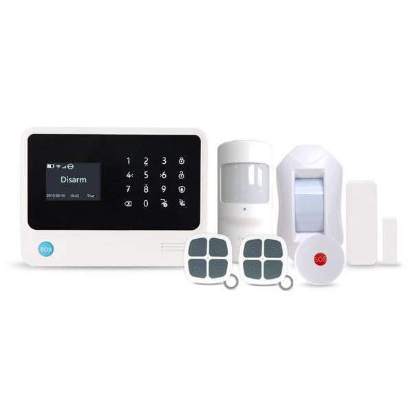 android app control home security alarm system support english spanish languages gsm with 8 wired zones systems
android app control home security alarm system support english spanish languages gsm with 8 wired zones systems