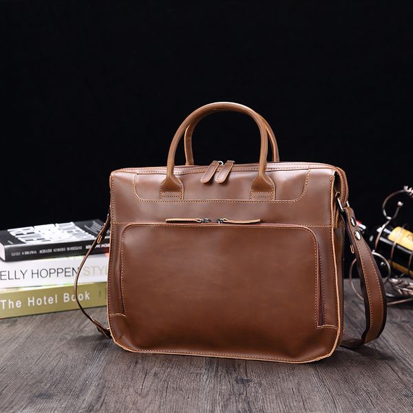 2020 men briefcase business shoulder leather messenger s computer laphandbag men's travel bags lj201012
2020 men briefcase business shoulder leather messenger s computer laphandbag men's travel bags lj201012