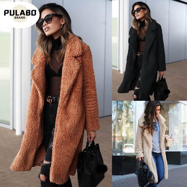 women's wool & blends women lady blend coat long sleeve warm lapel fashion medium length solid color jacket for winter, Black
women's wool & blends women lady blend coat long sleeve warm lapel fashion medium length solid color jacket for winter, Black