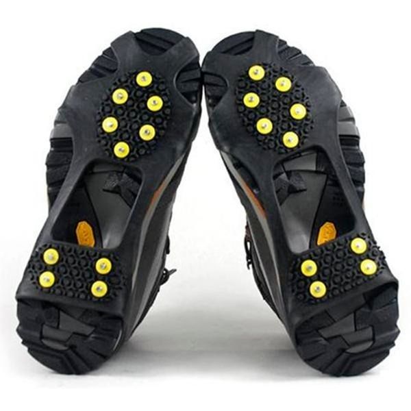 24 hours shipping ice snow grips cleat over shoes 10 steel studs ice cleats boot rubber spikes anti-slip snow ski gripper ice climbing footw
24 hours shipping ice snow grips cleat over shoes 10 steel studs ice cleats boot rubber spikes anti-slip snow ski gripper ice climbing footw