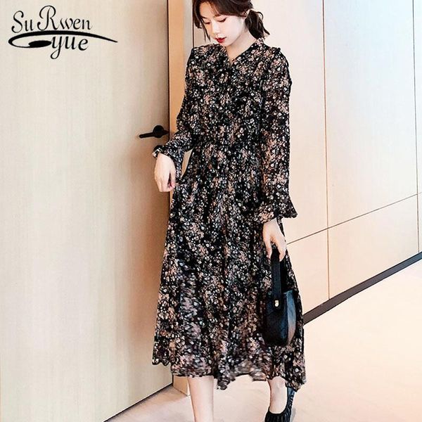 casual dresses dress women 2021 spring print long sleeve bow flare a-line chiffon elegant empire 8549 50, Black;gray
casual dresses dress women 2021 spring print long sleeve bow flare a-line chiffon elegant empire 8549 50, Black;gray