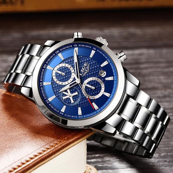 wristwatches 2021 lige sports watches men aircraft pointer luminous quartz watch 30m waterproof blue full steel military wrist with box, Slivery;brown
wristwatches 2021 lige sports watches men aircraft pointer luminous quartz watch 30m waterproof blue full steel military wrist with box, Slivery;brown