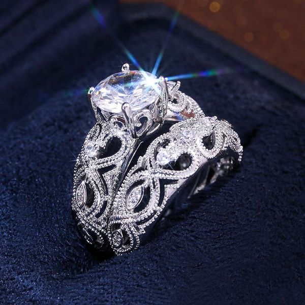 wedding rings milangirl romantic hollow out couple two-piece ring engagement anniversary gift male and female, Slivery;golden
wedding rings milangirl romantic hollow out couple two-piece ring engagement anniversary gift male and female, Slivery;golden