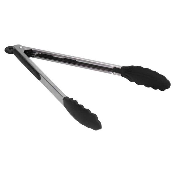 bag clips stainless steel food tongs grilling roasting corn with silicone handle for kitchen barbecue bakery
bag clips stainless steel food tongs grilling roasting corn with silicone handle for kitchen barbecue bakery