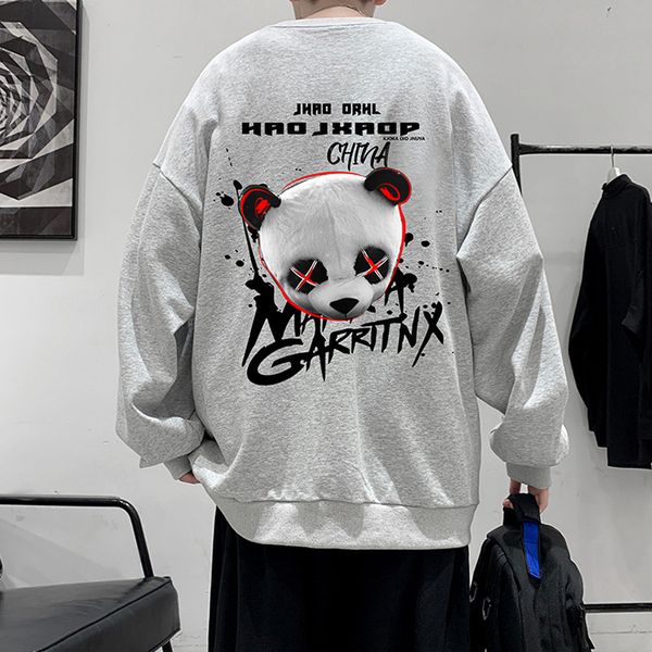 hoodies perth cartoon panda print crew neck pullover sweater couple loose large bottomed shirt autumn t-shirt, Black
hoodies perth cartoon panda print crew neck pullover sweater couple loose large bottomed shirt autumn t-shirt, Black