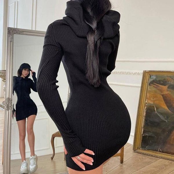 casual dresses 2021 women autumn winter solid color long sleeve slim mini dress knitted sweater robe vestidos s-2xl femme, Black;gray
casual dresses 2021 women autumn winter solid color long sleeve slim mini dress knitted sweater robe vestidos s-2xl femme, Black;gray