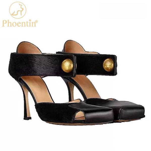 dress shoes phoentin woman retro party 2021 ladies runway hollow out high heels fashion sandals squared toe pumps ft1157, Black
dress shoes phoentin woman retro party 2021 ladies runway hollow out high heels fashion sandals squared toe pumps ft1157, Black