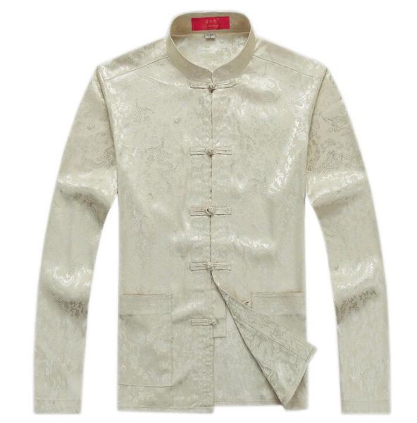men's suits & blazers long sleeve middle-aged chinese tunic suit mens jacket men thin blazer man silk dish buckle coats tang style, White;black
men's suits & blazers long sleeve middle-aged chinese tunic suit mens jacket men thin blazer man silk dish buckle coats tang style, White;black