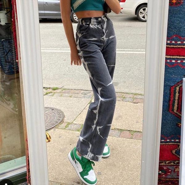 shengpalae tie dyed straight women shorts tube jeans spring high waist streetwear loose female denim pants trousers 5a1193, White;black
shengpalae tie dyed straight women shorts tube jeans spring high waist streetwear loose female denim pants trousers 5a1193, White;black