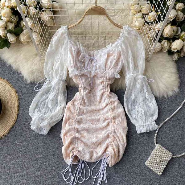 women fashion spring autumn retro court long sleeve pull-up pleated slim lace bag hip elegant dress vestidos q990 210527, Black;gray
women fashion spring autumn retro court long sleeve pull-up pleated slim lace bag hip elegant dress vestidos q990 210527, Black;gray