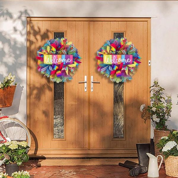 decorative objects & figurines rainbow color door wreath delicate plastic gay symbolizing hanging waterproof durable fashionnice textures ho
decorative objects & figurines rainbow color door wreath delicate plastic gay symbolizing hanging waterproof durable fashionnice textures ho