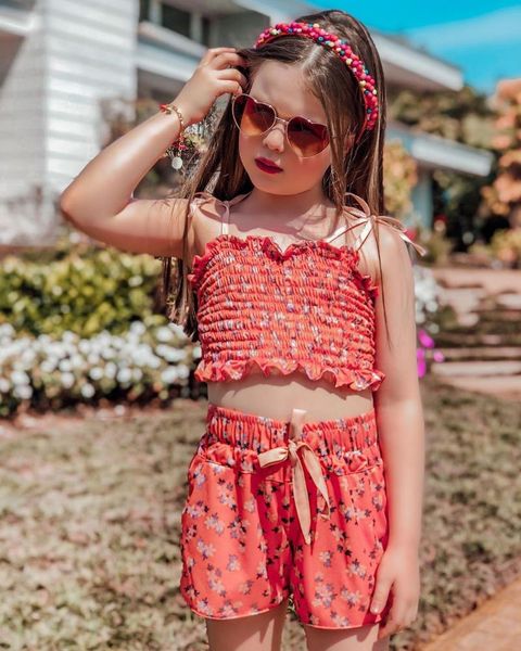 1-6years kids baby girl red flowers outfits summer two pieces strap elastic tank +bow shorts fashion infant clothing sets, White
1-6years kids baby girl red flowers outfits summer two pieces strap elastic tank +bow shorts fashion infant clothing sets, White