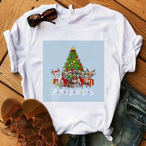 zogankin chirstmas chihuahua print friends womens t shirt funny dog design lovely girl tee femme, White
zogankin chirstmas chihuahua print friends womens t shirt funny dog design lovely girl tee femme, White