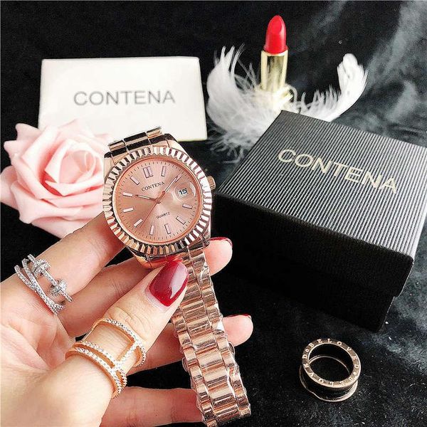 wristwatches relogio reloj watch women designer calendar ladies dress watches rose gold bracelet quartz clock zegarek damski, Slivery;brown
wristwatches relogio reloj watch women designer calendar ladies dress watches rose gold bracelet quartz clock zegarek damski, Slivery;brown