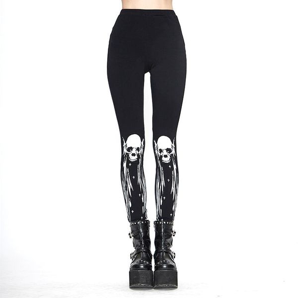 women's pants & capris gothic lady skull print feet slim high waist black dark handsome model, Black;white
women's pants & capris gothic lady skull print feet slim high waist black dark handsome model, Black;white