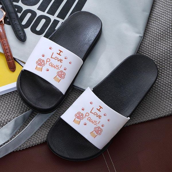 slippers dog love herat print women's printing sandals summer beach fashion open toe 2021, Black
slippers dog love herat print women's printing sandals summer beach fashion open toe 2021, Black
