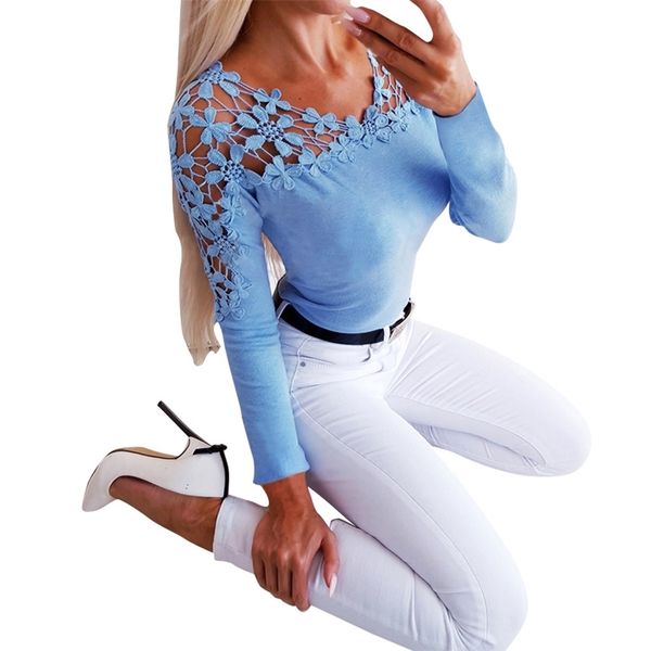 omsj autumn winter fashion womens long sleeve t shirt lady girl elegant foral hollow out bandage slim tees streetwear 210517, White
omsj autumn winter fashion womens long sleeve t shirt lady girl elegant foral hollow out bandage slim tees streetwear 210517, White