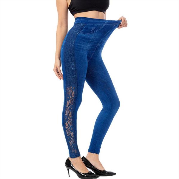 casual imitation cowboy exercise building women leggings jegging lace high elasticity slim cropped pants push, Black
casual imitation cowboy exercise building women leggings jegging lace high elasticity slim cropped pants push, Black