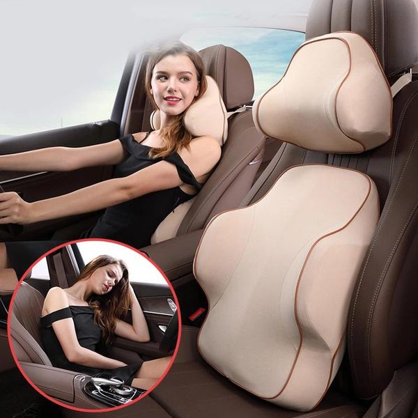 seat cushions natural latex car headrest neck support pillow lumbar back set 1set 2pcs
seat cushions natural latex car headrest neck support pillow lumbar back set 1set 2pcs