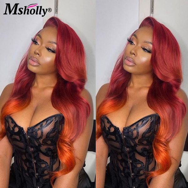 ombre colored lace front human hair wigs body wave blue red ginger pre plucked brazilian remy 8-26, Black;brown
ombre colored lace front human hair wigs body wave blue red ginger pre plucked brazilian remy 8-26, Black;brown