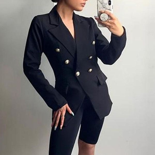 women's suits & blazers solid female blazer women 2021 casual slim long sleeve jacket for spring autumn and jackets coat, White;black
women's suits & blazers solid female blazer women 2021 casual slim long sleeve jacket for spring autumn and jackets coat, White;black