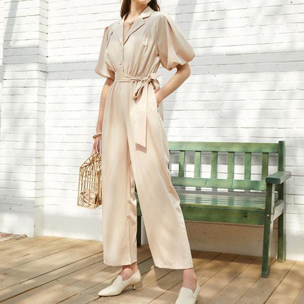 women's jumpsuits & rompers elegant solid lantern sleeve turn down collar lady office jumpsuit workwear with belt, Black;white
women's jumpsuits & rompers elegant solid lantern sleeve turn down collar lady office jumpsuit workwear with belt, Black;white